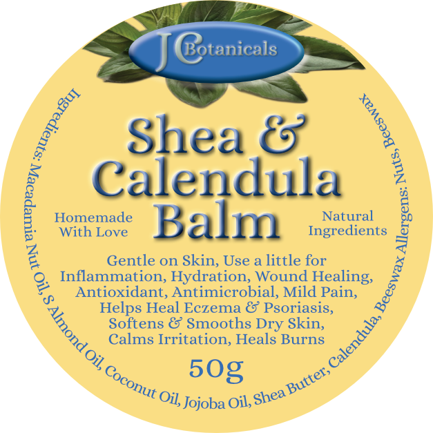 Body All Natural Shea Butter & Calendula Healing Balm Eczema